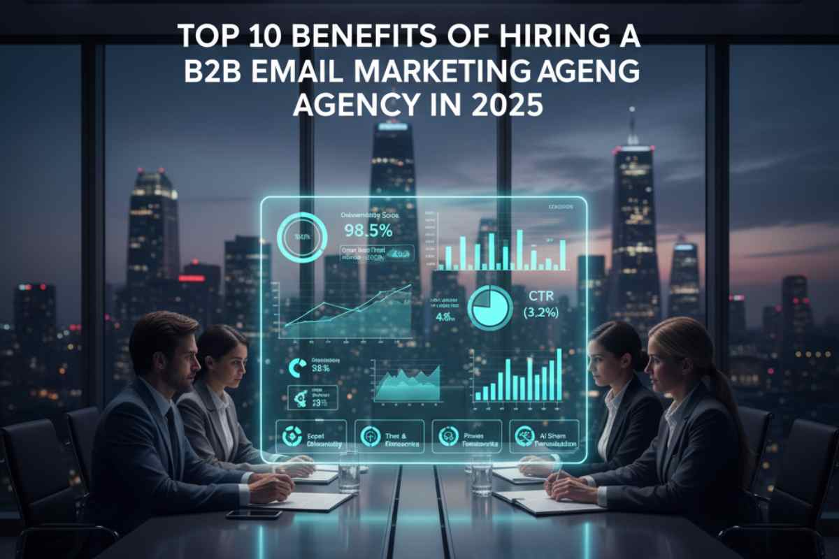 Read more about the article Top 10 Benefits of Hiring a B2B Email Marketing Agency in 2025