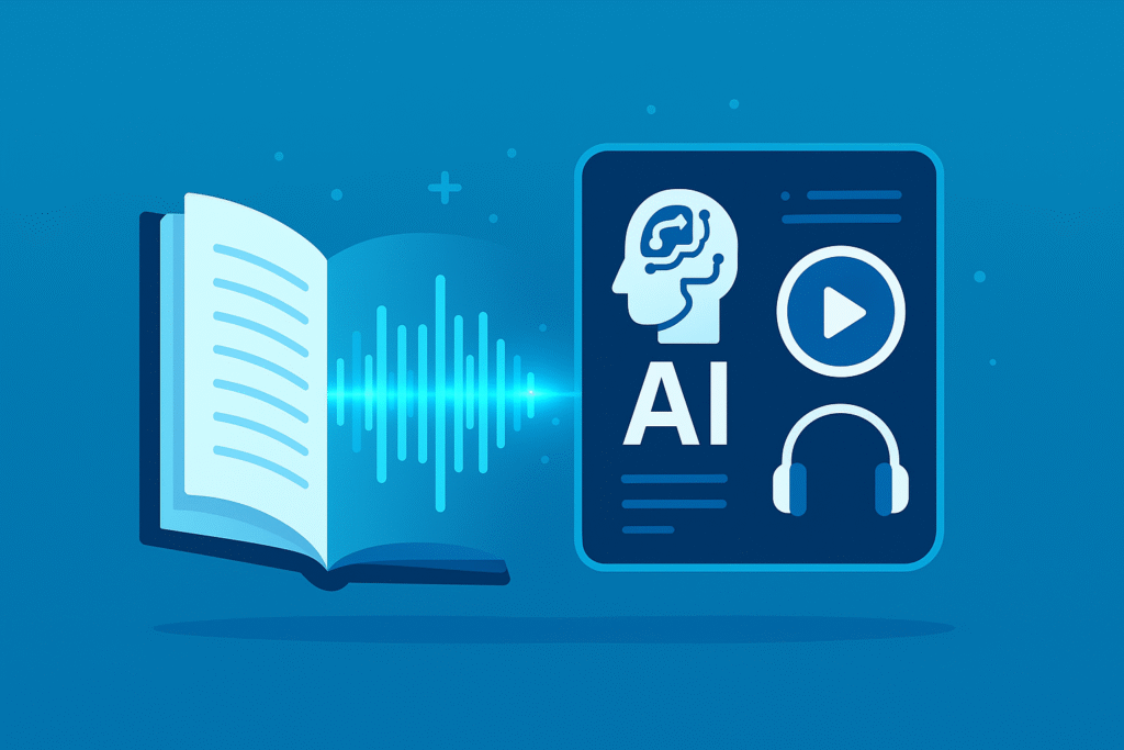 Best AI Tool to Turn Your Book into an Audiobook