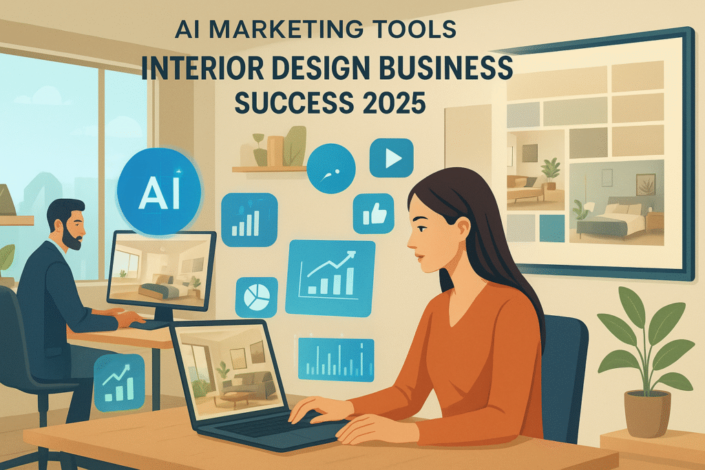 ai marketing tools interior design business