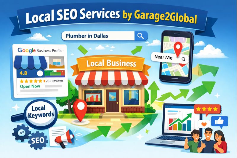 local seo services by garage2global
